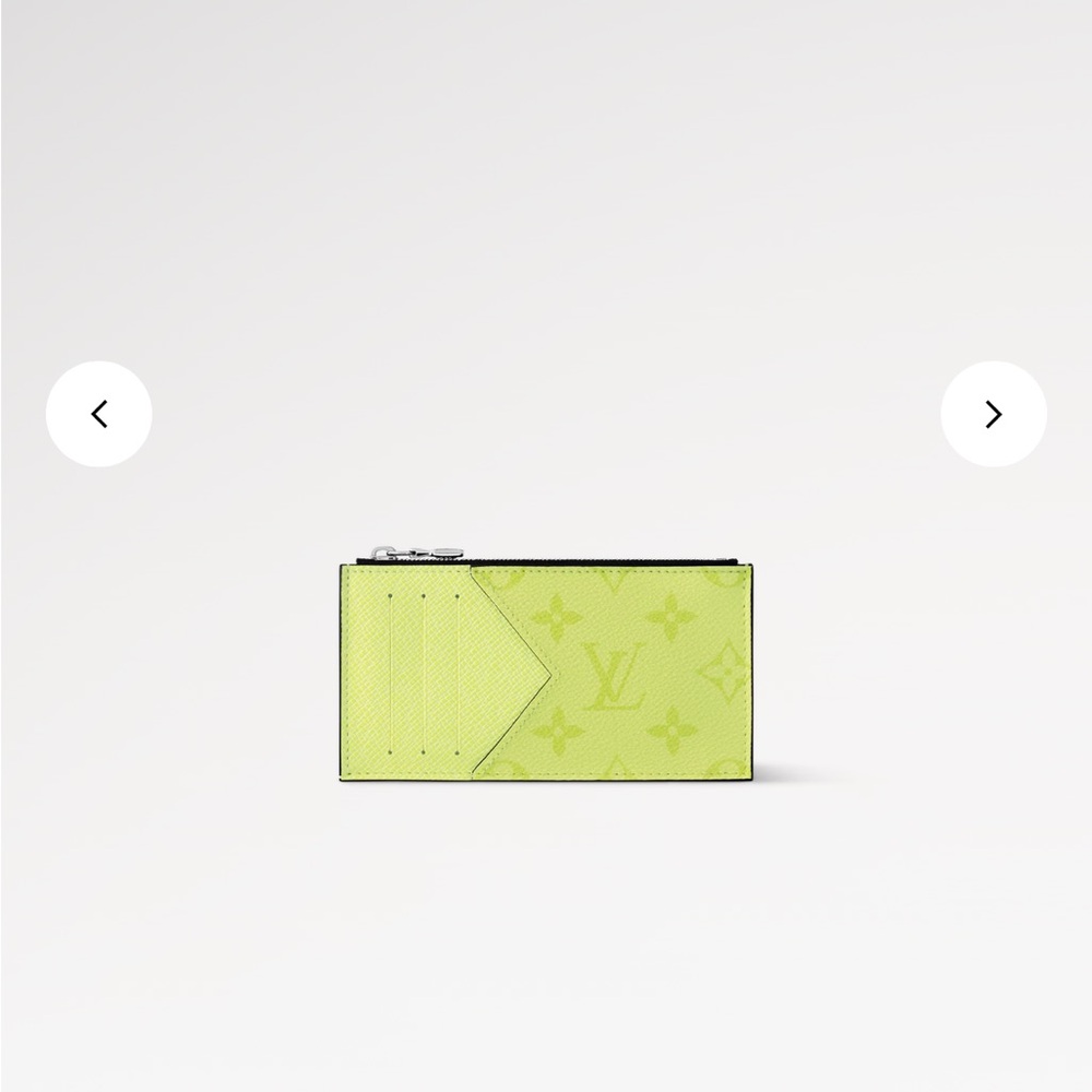 Louis Vuitton Bright Yellow Lemonade Card Holder - Picture 2 of 6